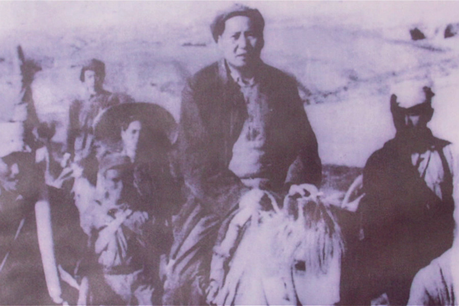 陪毛澤東轉戰陜北的小青馬